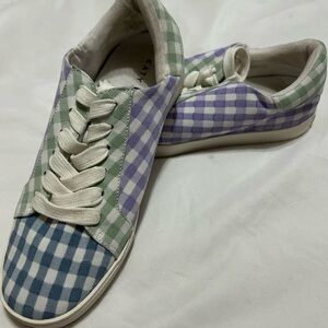 Katy Perry Multicolor Gingham Sneakers